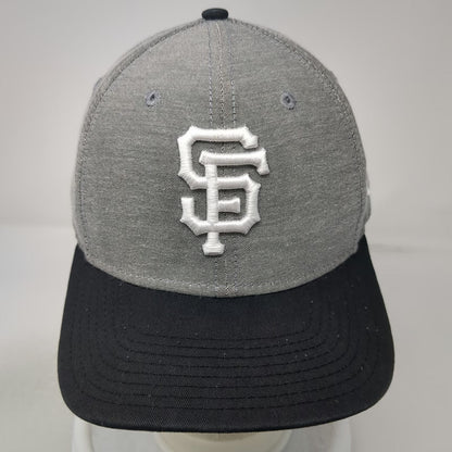 San Francisco Giants MLB New Era Snapback Gray One Size OSFM Flat Bill Logo Hat