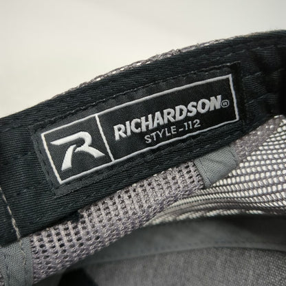 Richardson Trucker Hat Black One Size Jackson Energy Mesh Back Snapback Gray