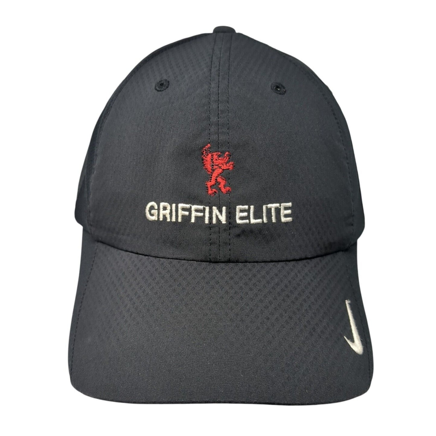 Griffin Elite Strapback Hat Black One Size Adjustable Embroidered Nike Golf
