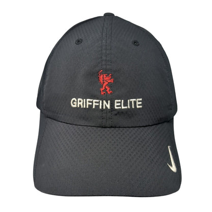 Griffin Elite Strapback Hat Black One Size Adjustable Embroidered Nike Golf