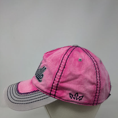 Nashville Tennessee Strapback Hat Pink One Size Adjustable Essencial Caps Cotton