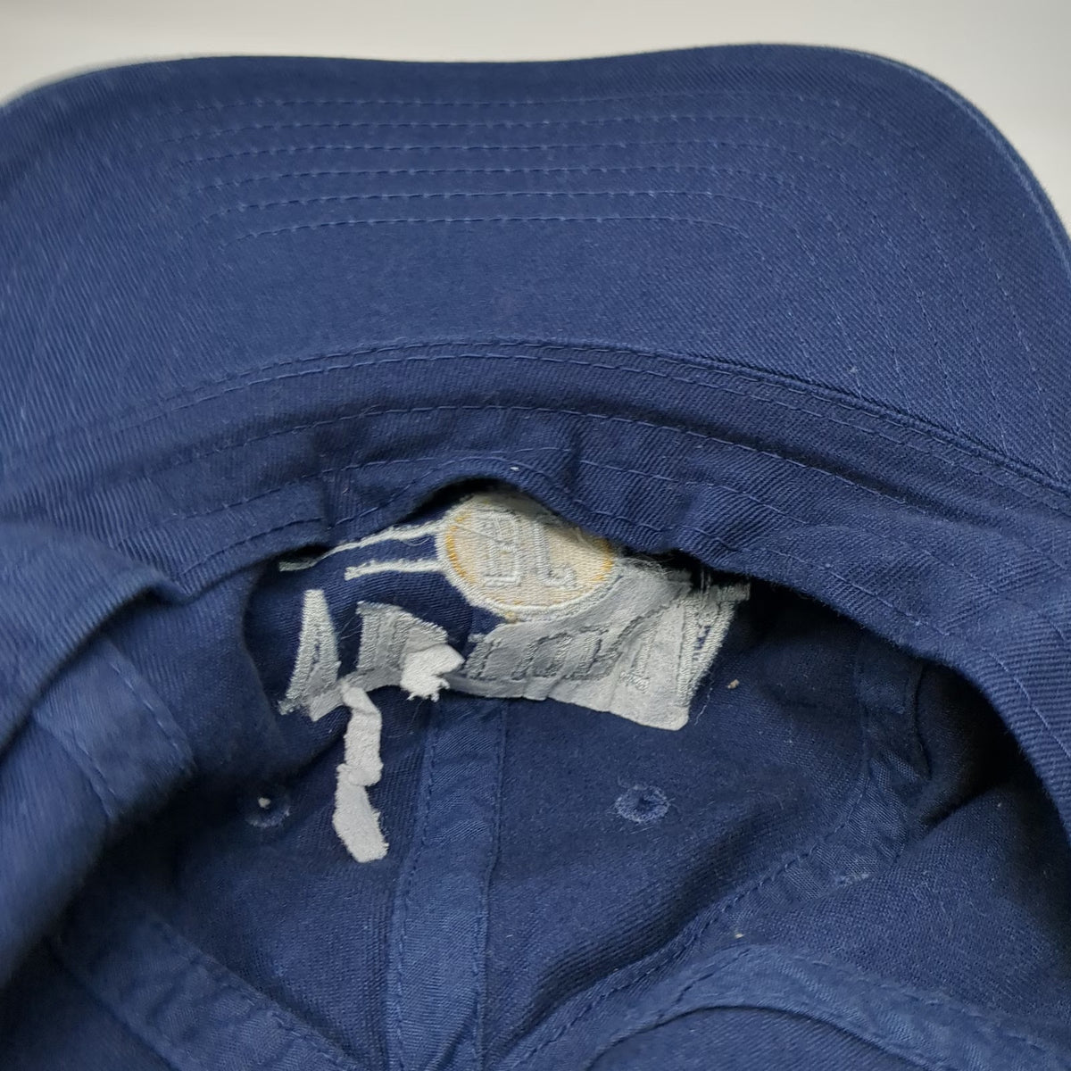 Blue Victoria BC Vancouver Island Cotton Baseball Cap OSFM Slideback Hat Curved