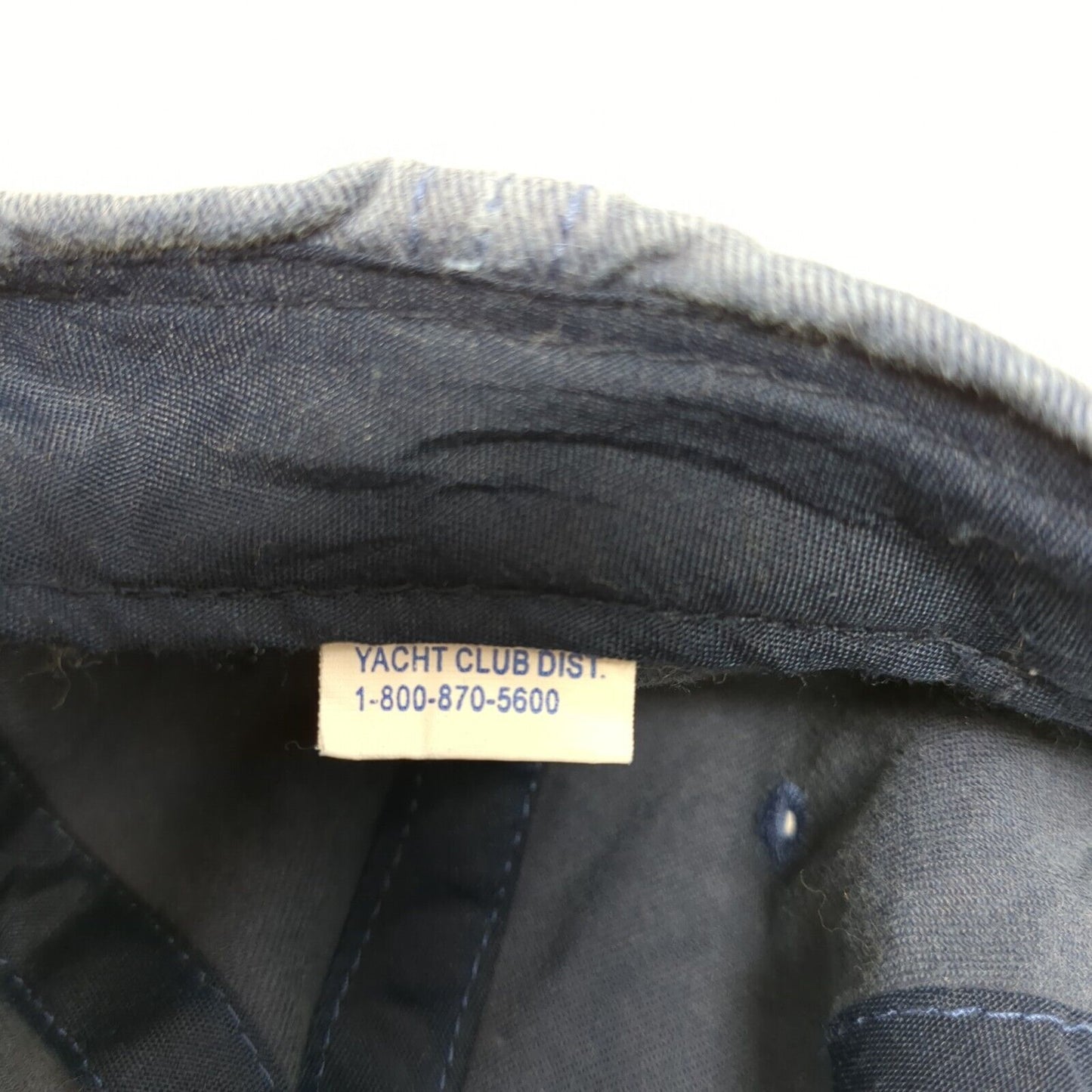 Treasure Island FL Slideback Hat Multi One Size Adjustable Embroidered Cotton