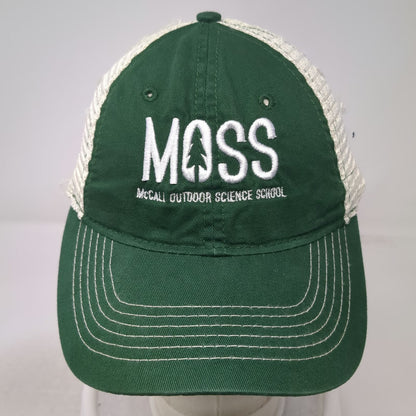 Zkapz Trucker Hat Green OSFM McCall Outdoor Science School MOSS Mesh Snapback