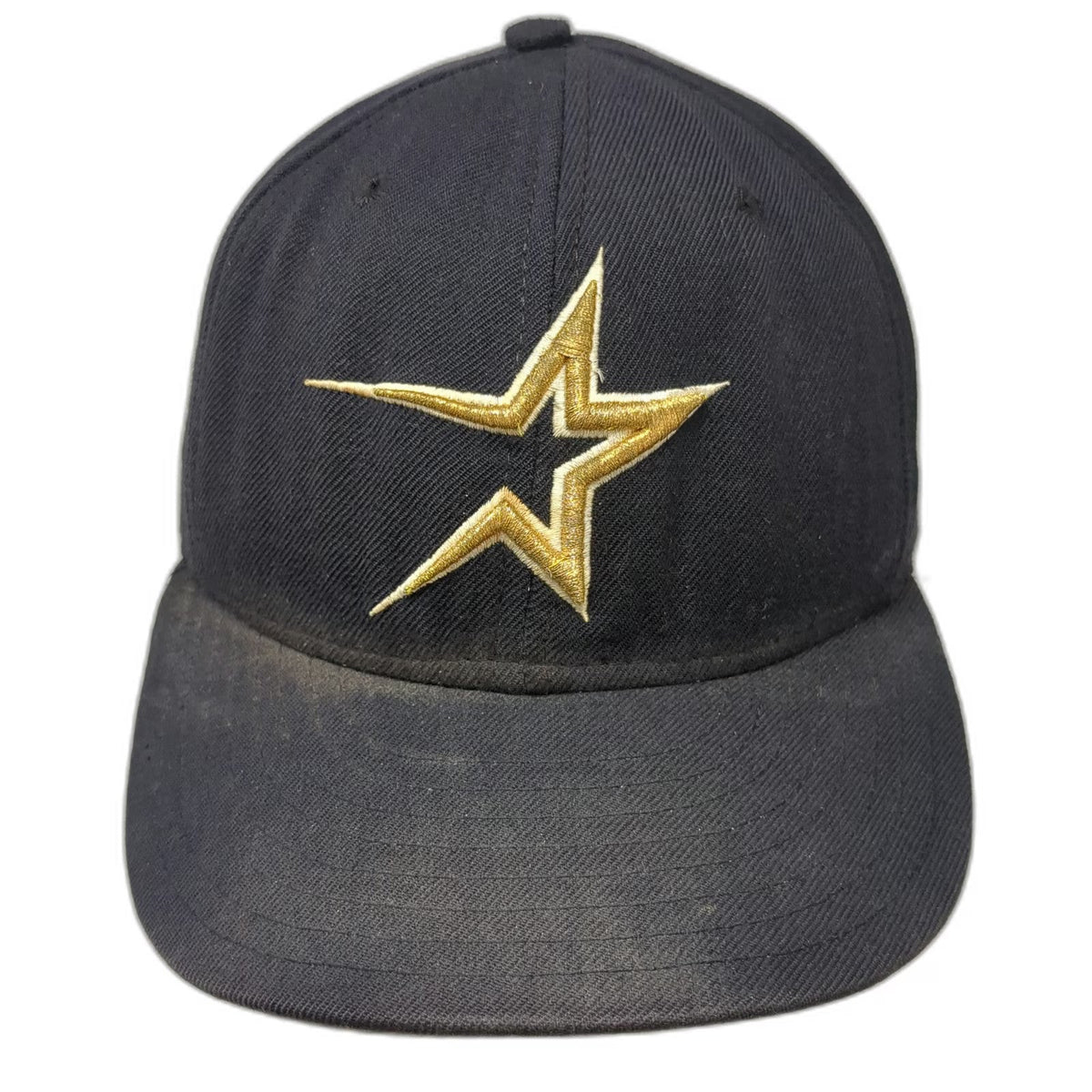 Houston Astros MLB New Era Baseball Cap Blue 7 3/8 Wool Diamond Collection Star
