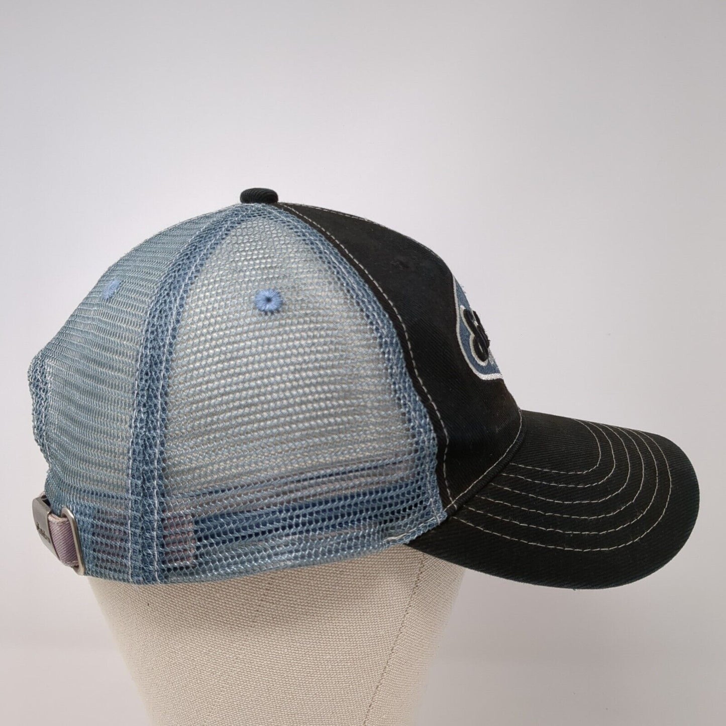 Session Premium Dark Lager Black Slideback Trucker Hat Black One Size