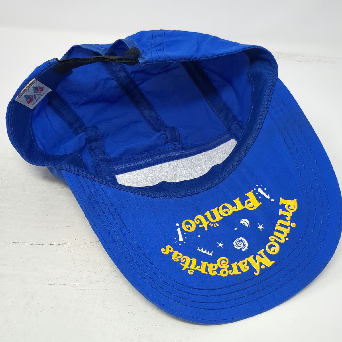 Jose Cuervo 5 Panel Blue Hat One Size Margaritas Underbill Graphic Made in USA