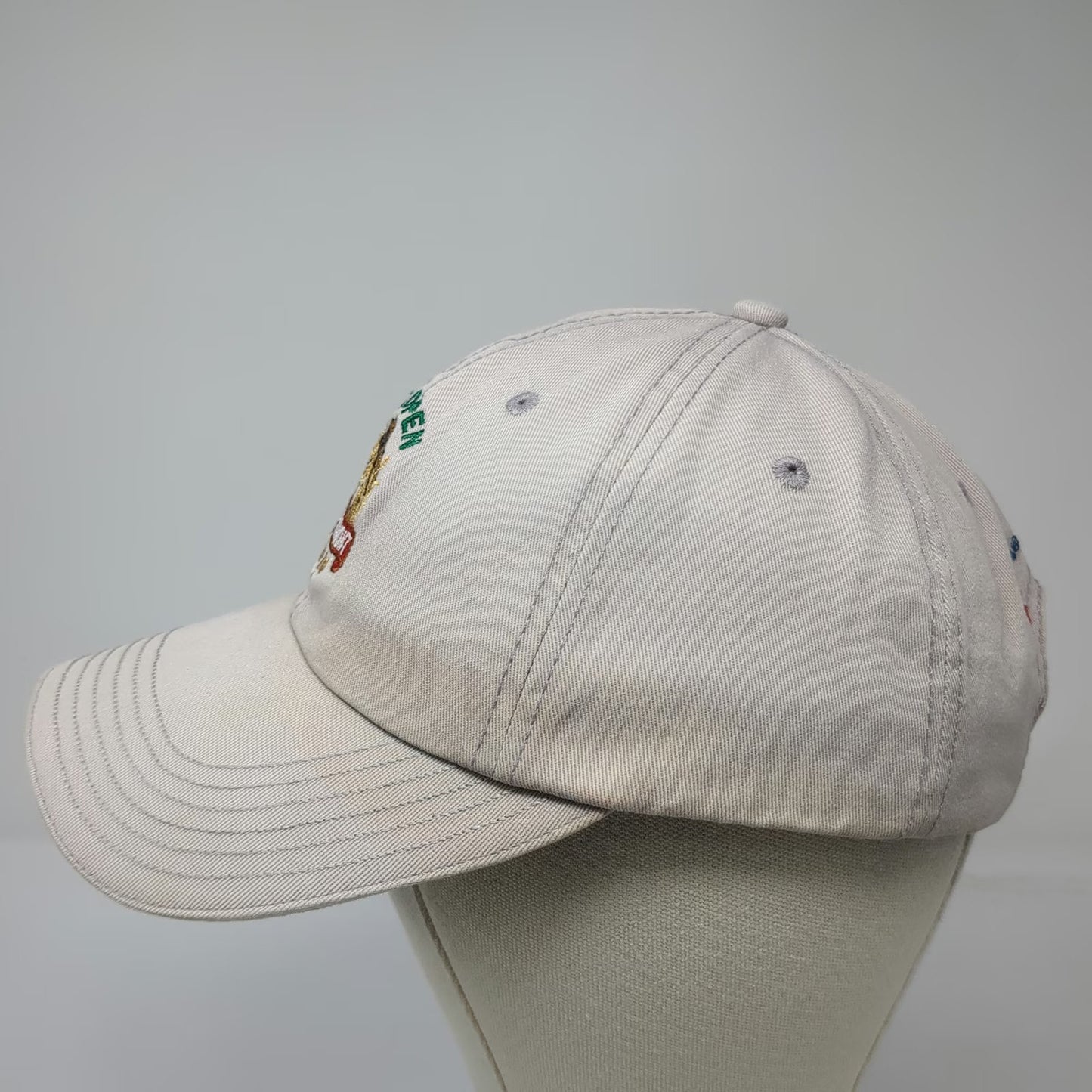 USGA Baseball Cap Gray One Size Slideback Oakmont 2016 US Open Member Golf Hat