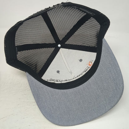 Richardson Trucker Hat Gray One Size Track Utilities Infrastructure Snapback