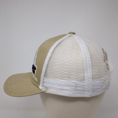 Farm Bureau Ins We Know Idaho We Grew Up Here Trucker Hat Tan OS Buck's Bags