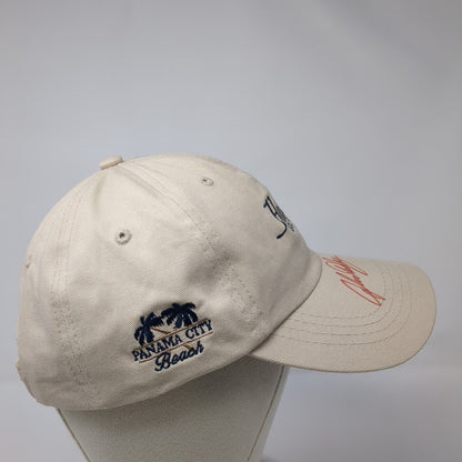 Holiday Golf Club Strapback Hat Tan OSFA Embroidered Logo Autographed John Daly