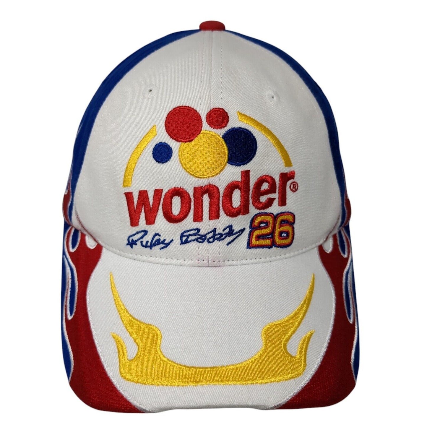 Wonder Ricky Bobby #26 Strapback Hat Multicolor One Size NASCAR Chase