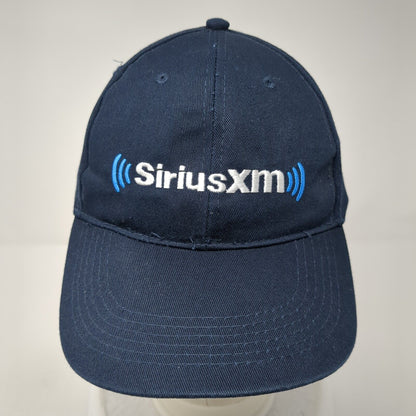 SiriusXM Slideback Hat Blue One Size Adjustable Embroidered 6 Panel