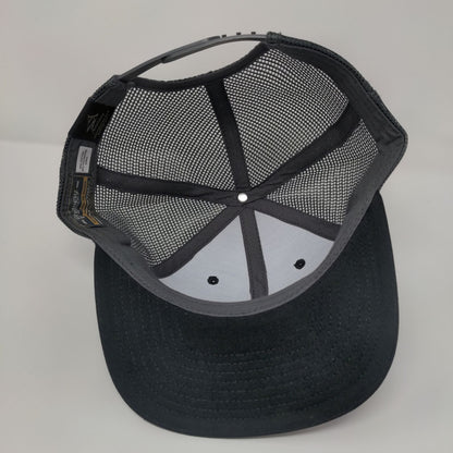 Anelare Washington Wine Snapback Trucker Hat Black One Size Adjustable