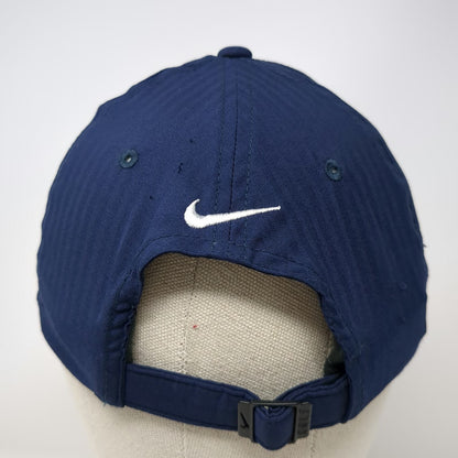 Nike Baseball Cap Blue One Size Albertsons Boise Open Golf Chevron DRI-FIT Hat