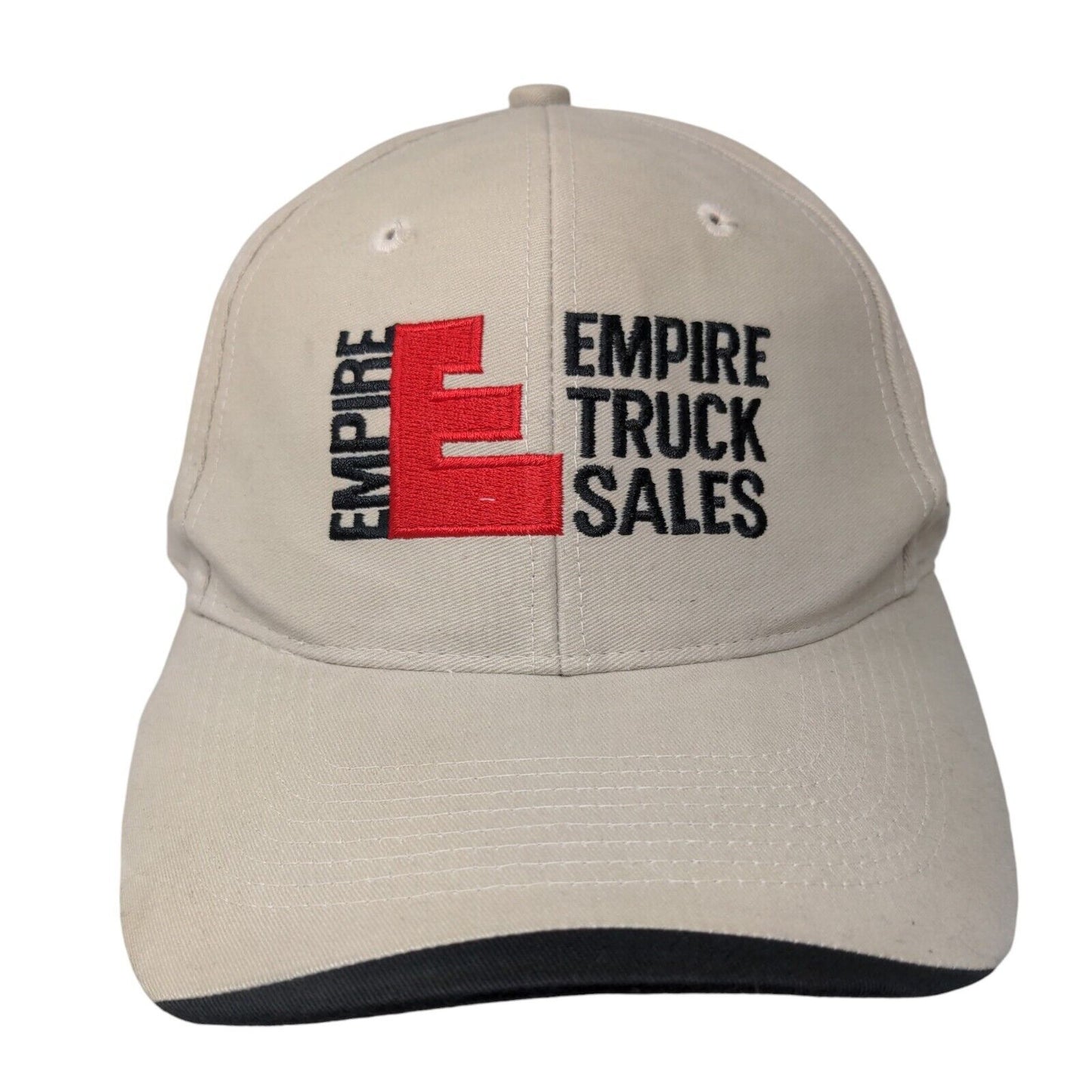 Empire Truck Sales Freightliner Strapback Hat Tan One Size Embroidered