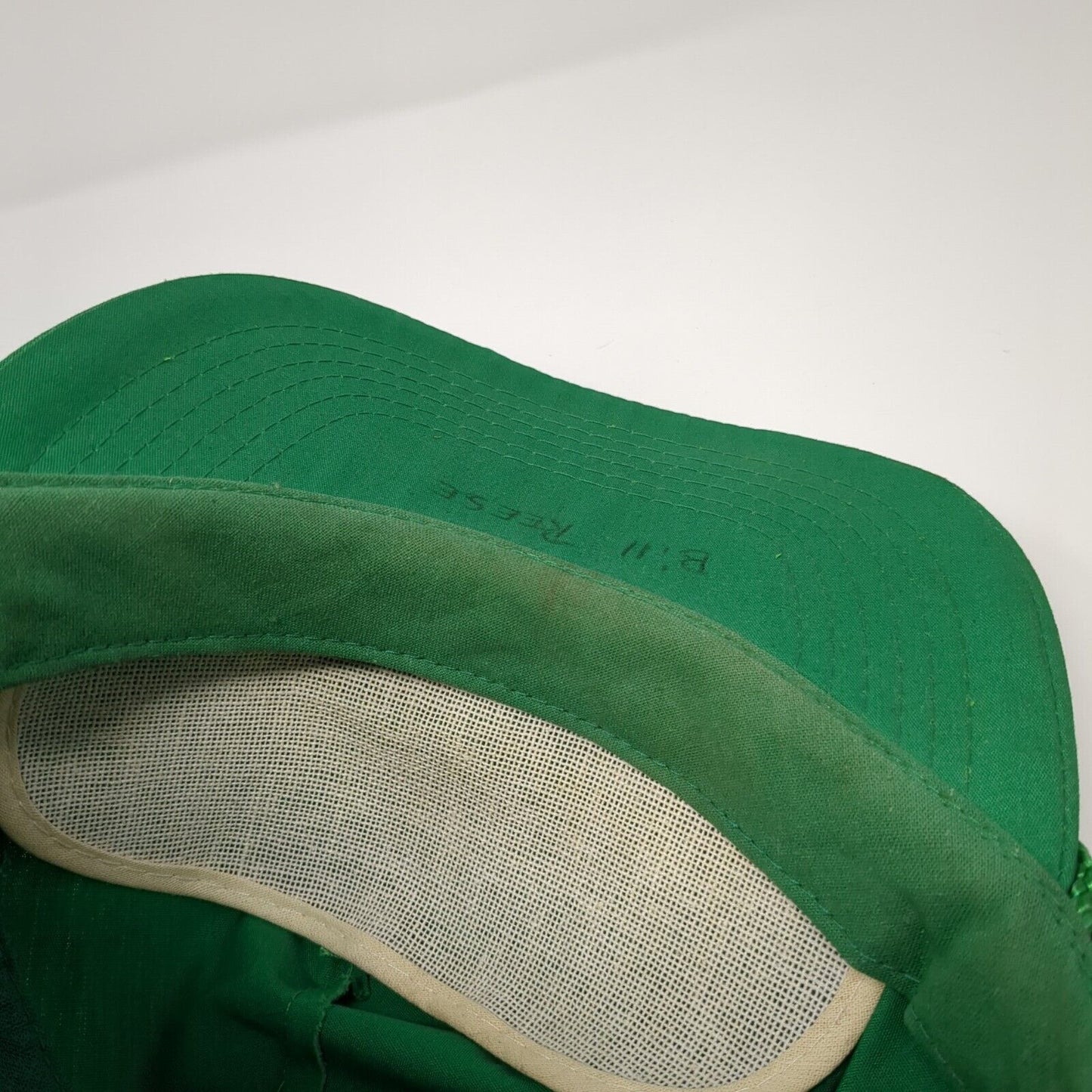 Wrag-Time Express Truck Slideback Hat Green OS Adjustable Embroidered Rope Otto
