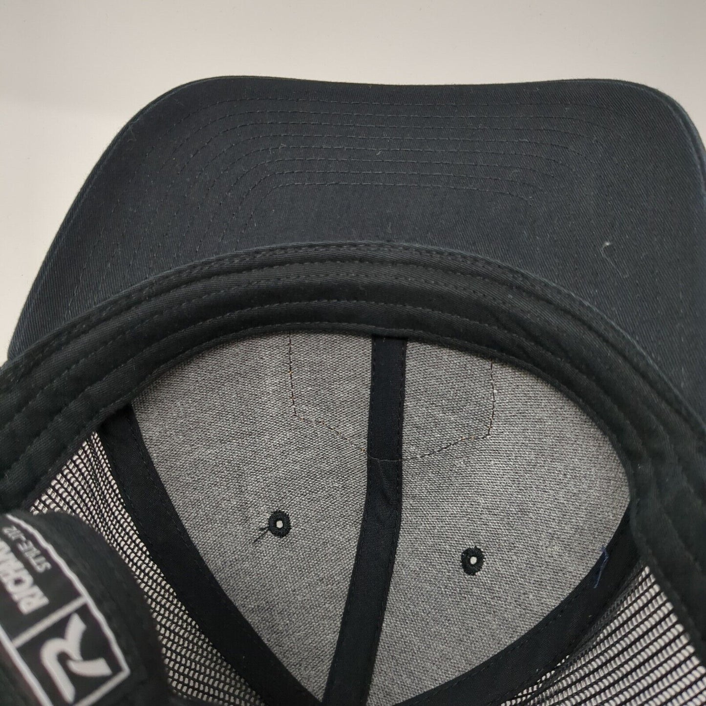 Good Time Charlie Patch Snapback Trucker Hat Black One Size Mesh Back