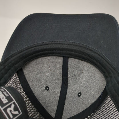 Good Time Charlie Patch Snapback Trucker Hat Black One Size Mesh Back