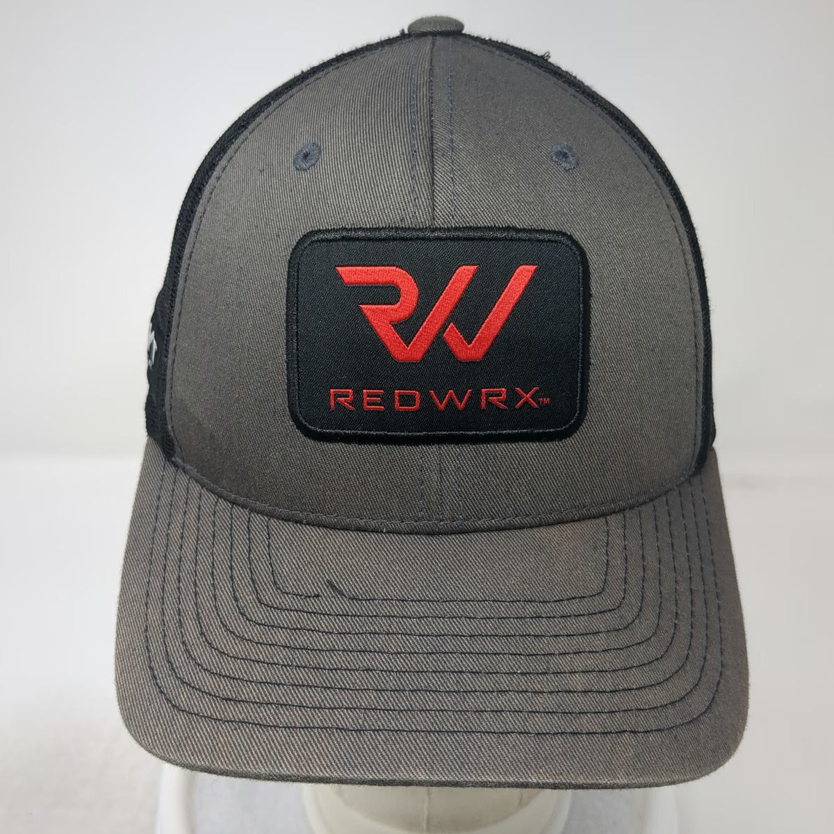 Hoyt Archery REDWRX Gray Trucker Hat One Size Snapback Mesh Logo Patch Hunting