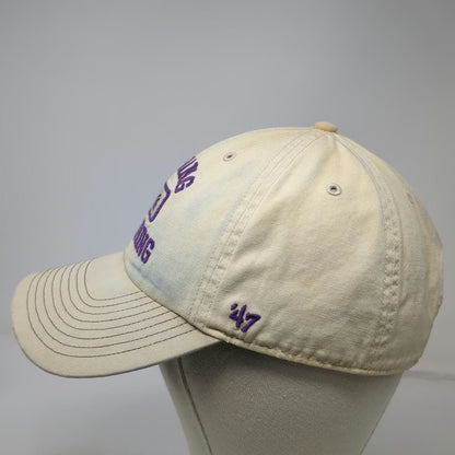 Colorado Rockies MLB '47 Baseball Cap Beige Purple One Size Spring Training Hat