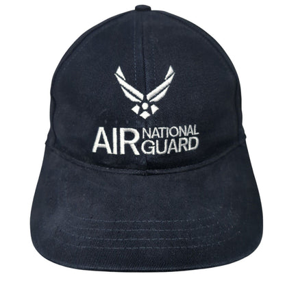 Air National Guard GoANG.com Fitted Hat Blue One Size Embroidered 6 Panel