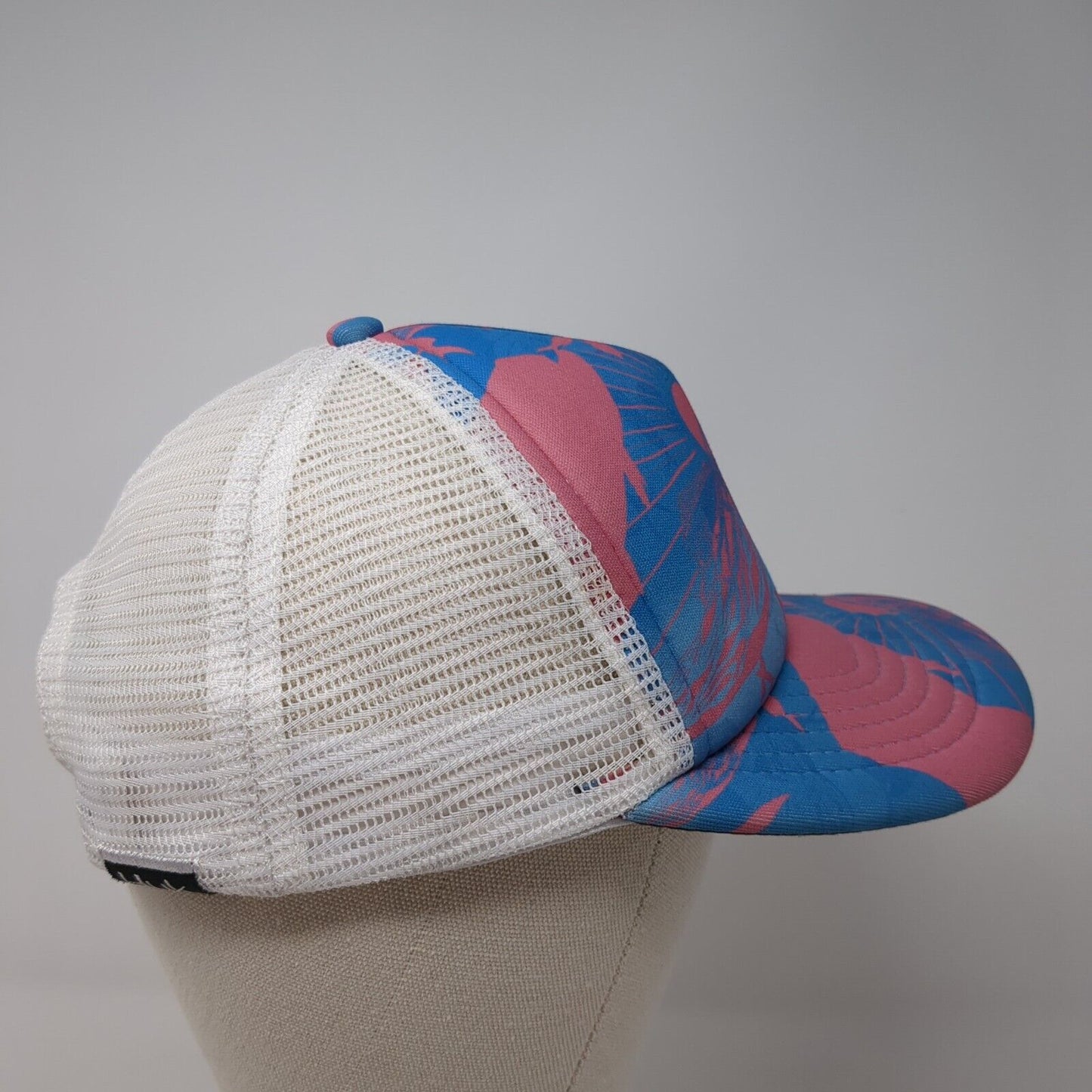 Huk Snapback Trucker Hat Multicolor One Size Adjustable Mesh Back Polyester