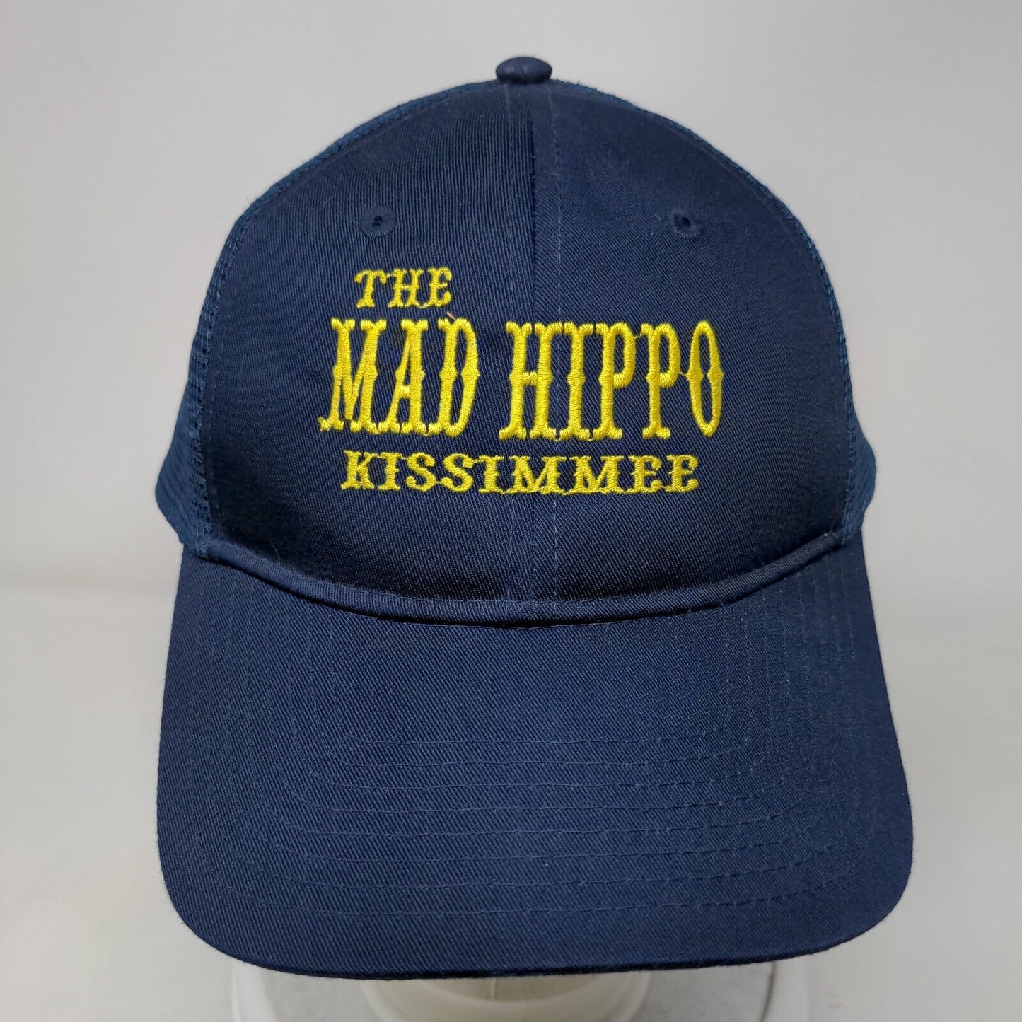 The Mad Hippo Kissimmee Snapback Mesh Back Trucker Hat Blue One Size