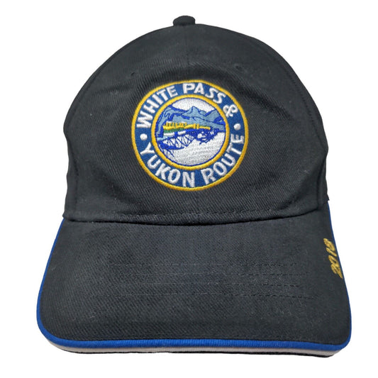 White Pass & Yukon Route Skagway Alaska 2018 Strapback Hat Black OSFM