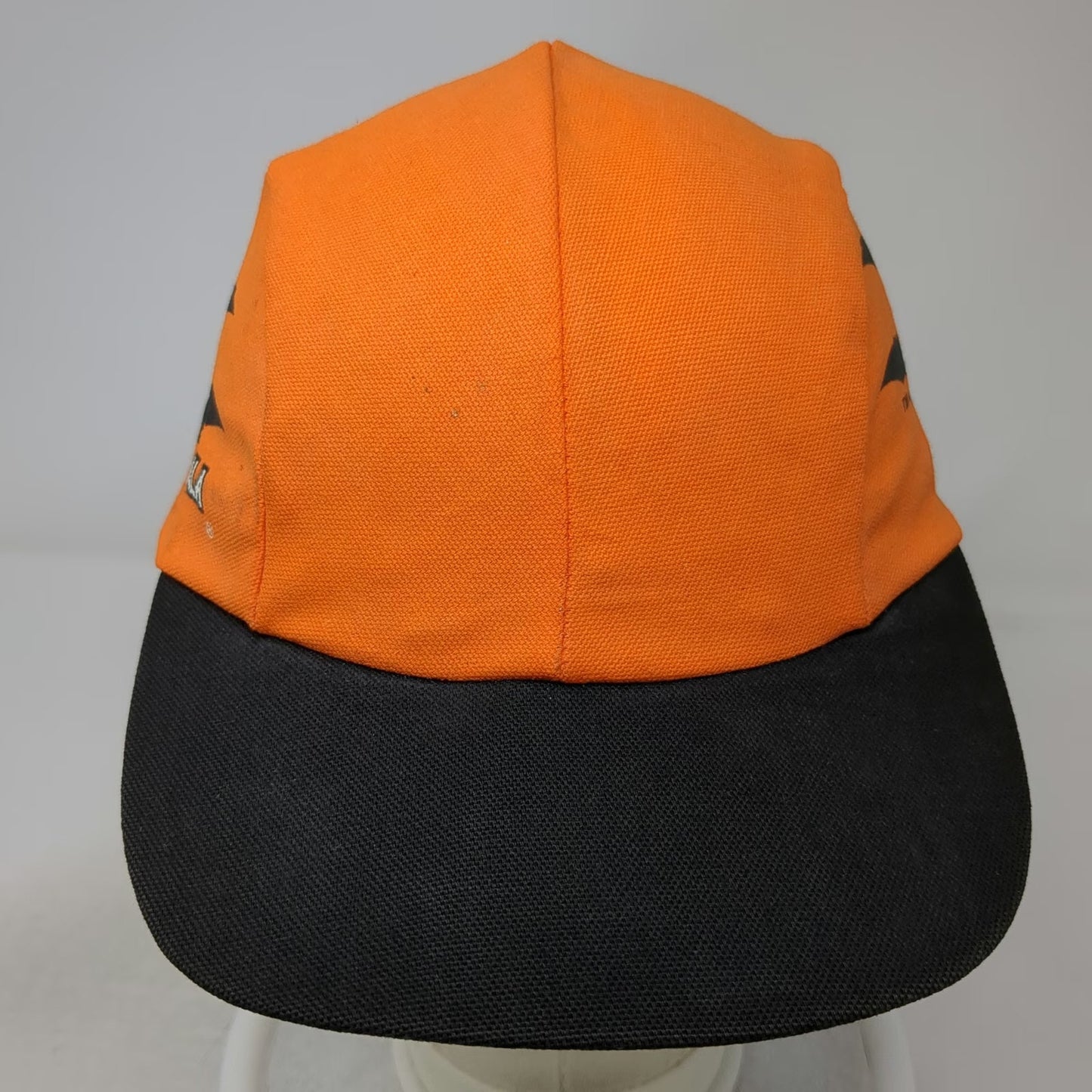 Bula Snapback Hat Orange Black Team Tiger Kellogg's 5 Panel Tony USA Vintage