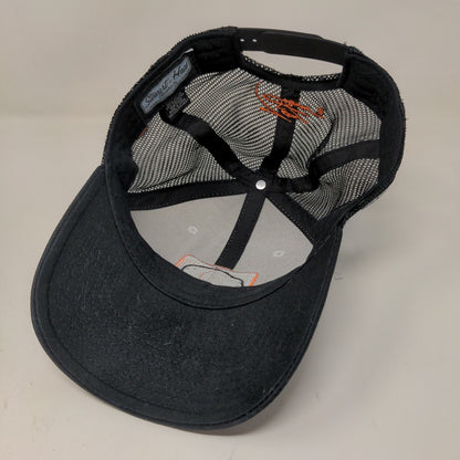 Stewart Haas Racing Men's Snapback Mesh Back Hat Black White OSFM Tony Stewart