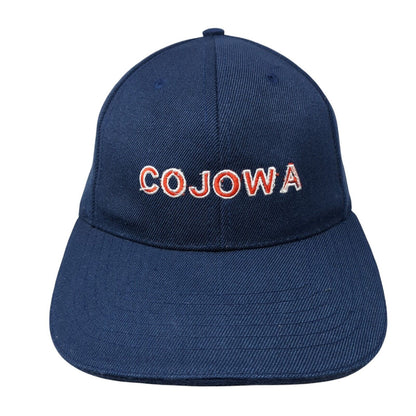 COJOWA Slideback Hat Blue One Size Adjustable Embroidered 6 Panel