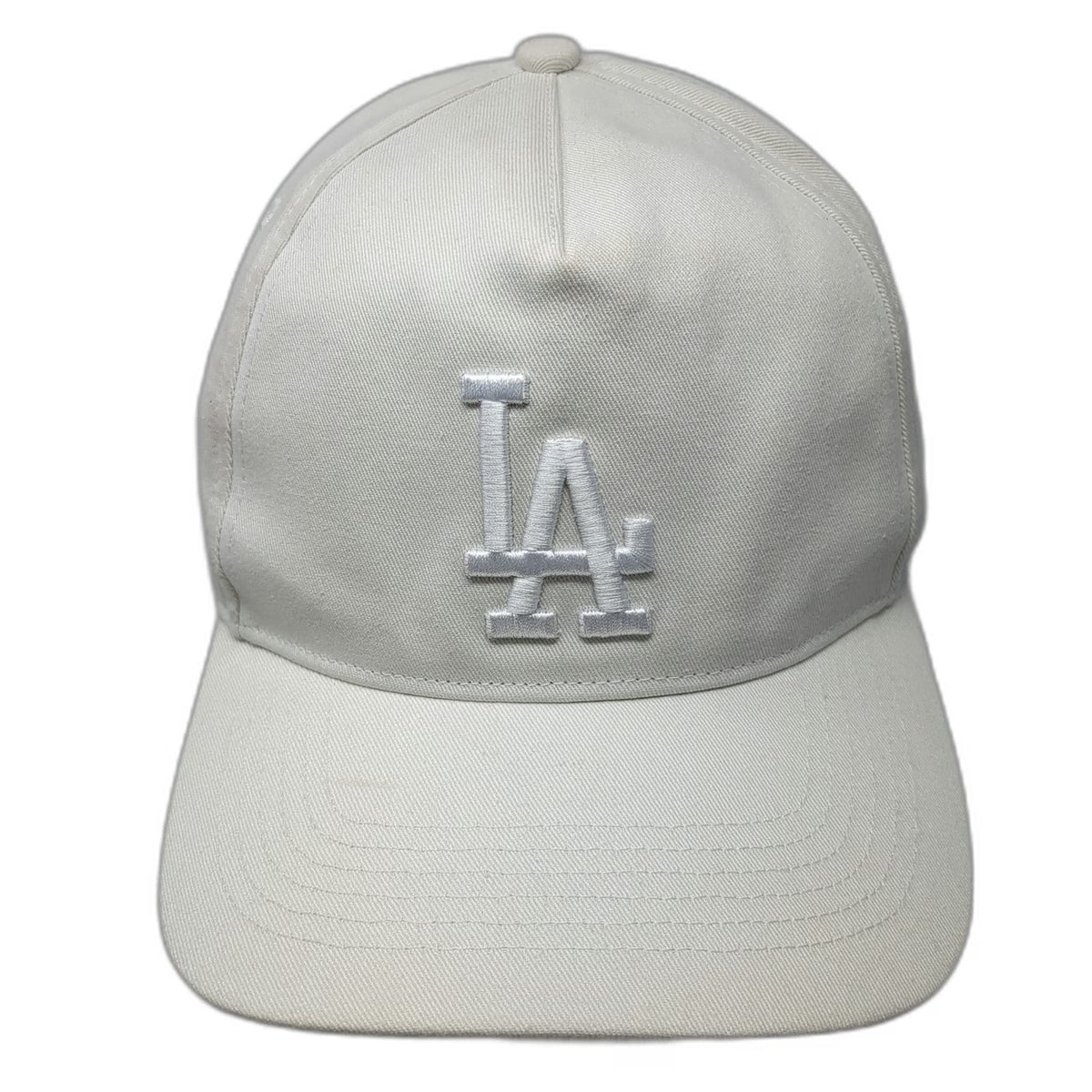 Los Angeles Dodgers MLB '47 5 Panel White Hat One Size Snapback Embroidered Logo