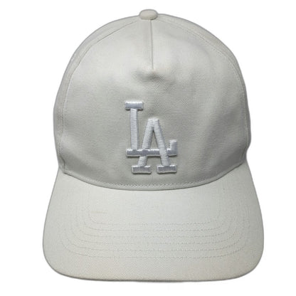 Los Angeles Dodgers MLB '47 5 Panel White Hat One Size Snapback Embroidered Logo