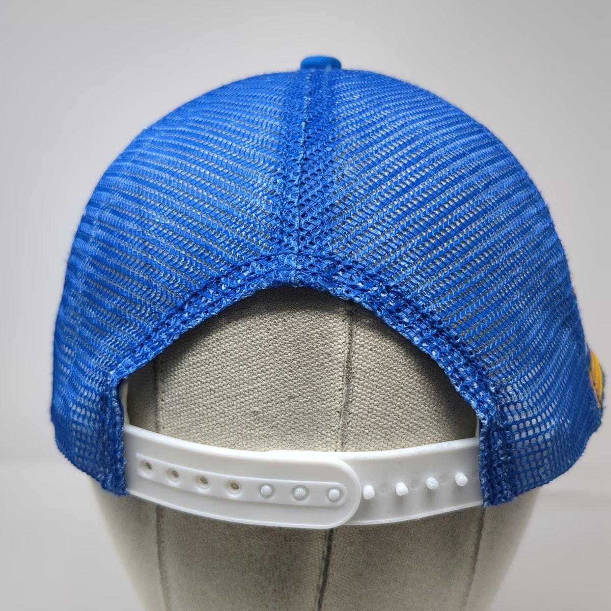 Netflix Stranger Things Bradley's Big Buy Blue White Trucker Hat One Size Mesh