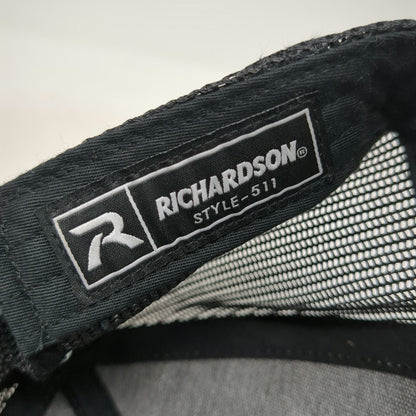 Richardson Trucker Hat Gray Black One Size BuckSwag Outdoors Mountain Snapback