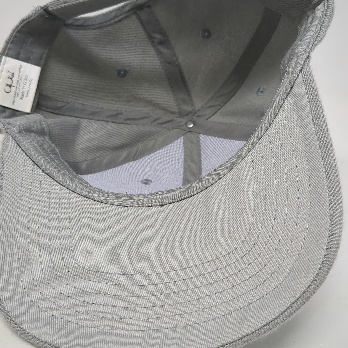 APC Haskell 2025 Horse Logo NYRA Bets Gray Baseball Cap Hat One Size Adjustable