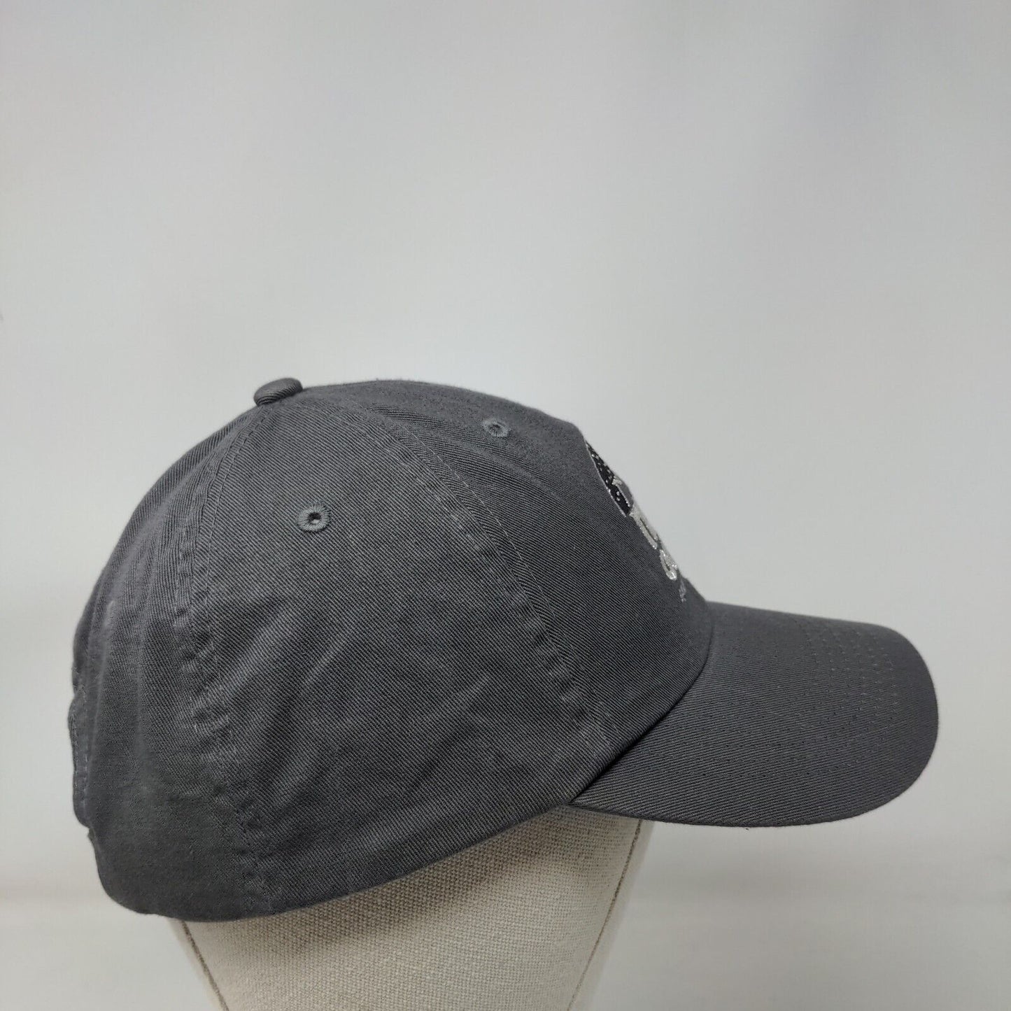 Think Outside Space Required Slideback Hat Gray One Size Embroidered