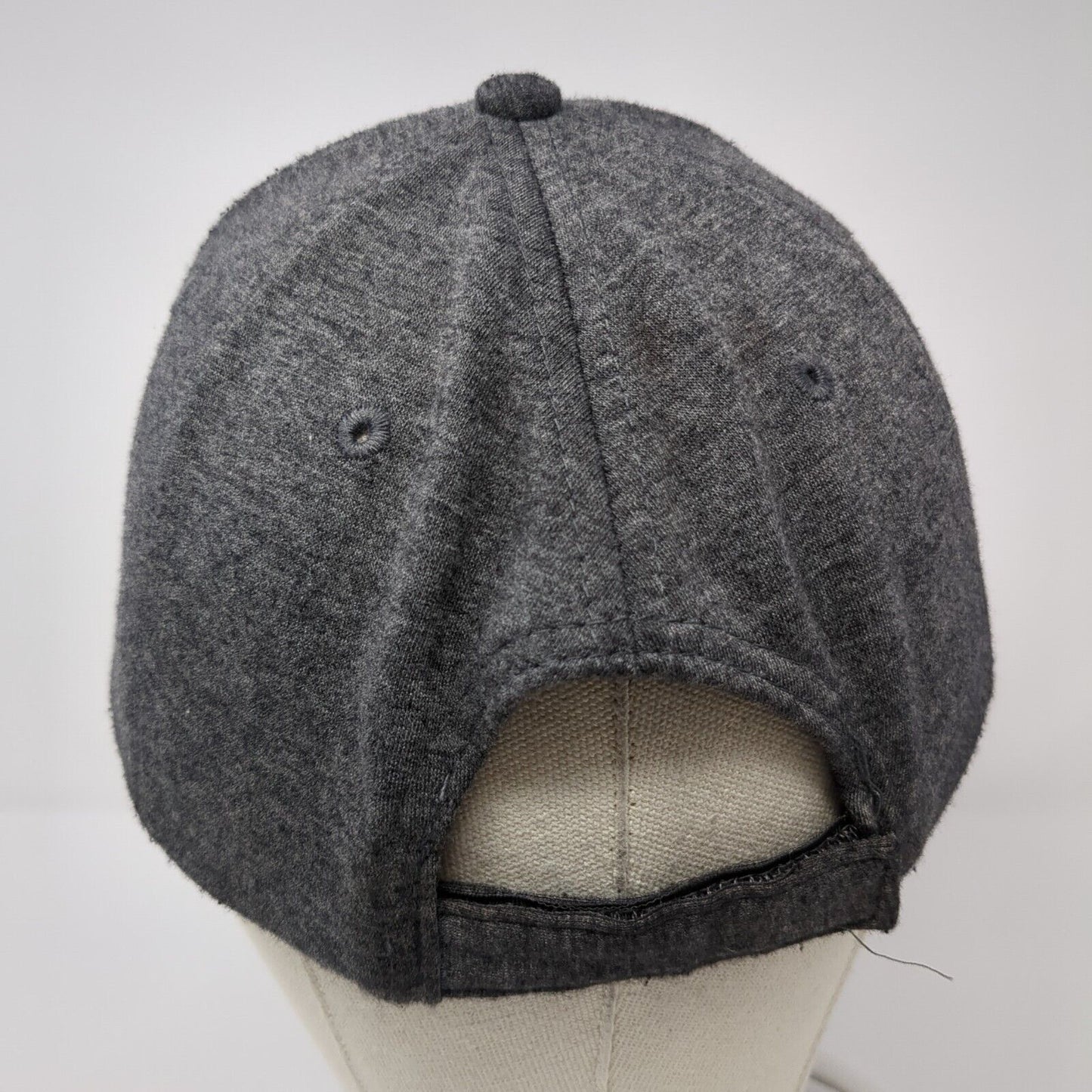 R+F Strapback Hat Gray One Size Adjustable Embroidered Cap America