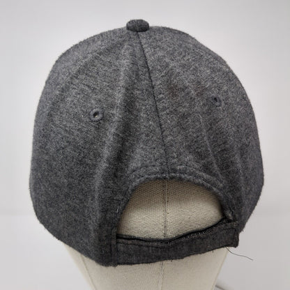 R+F Strapback Hat Gray One Size Adjustable Embroidered Cap America