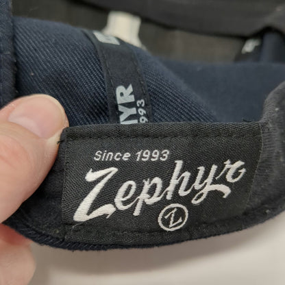 BYU Cougars NCAA Zephyr Hat Blue 7 7/8 Fitted Embroidered Logo Polyester Solid