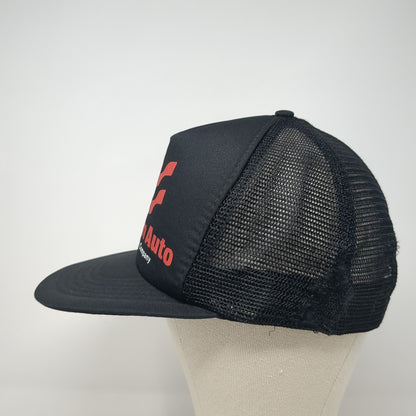 Western Auto The Auto Supply Company Trucker Hat Black OS Adjustable Mesh Back