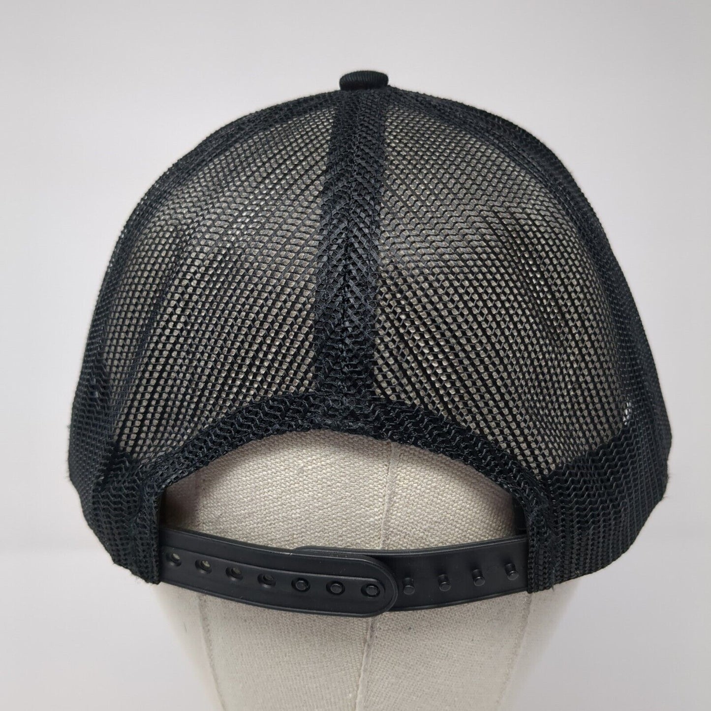 Brsc Boise Racquet and Swim Club Snapback Trucker Hat Black One Size Mesh Back