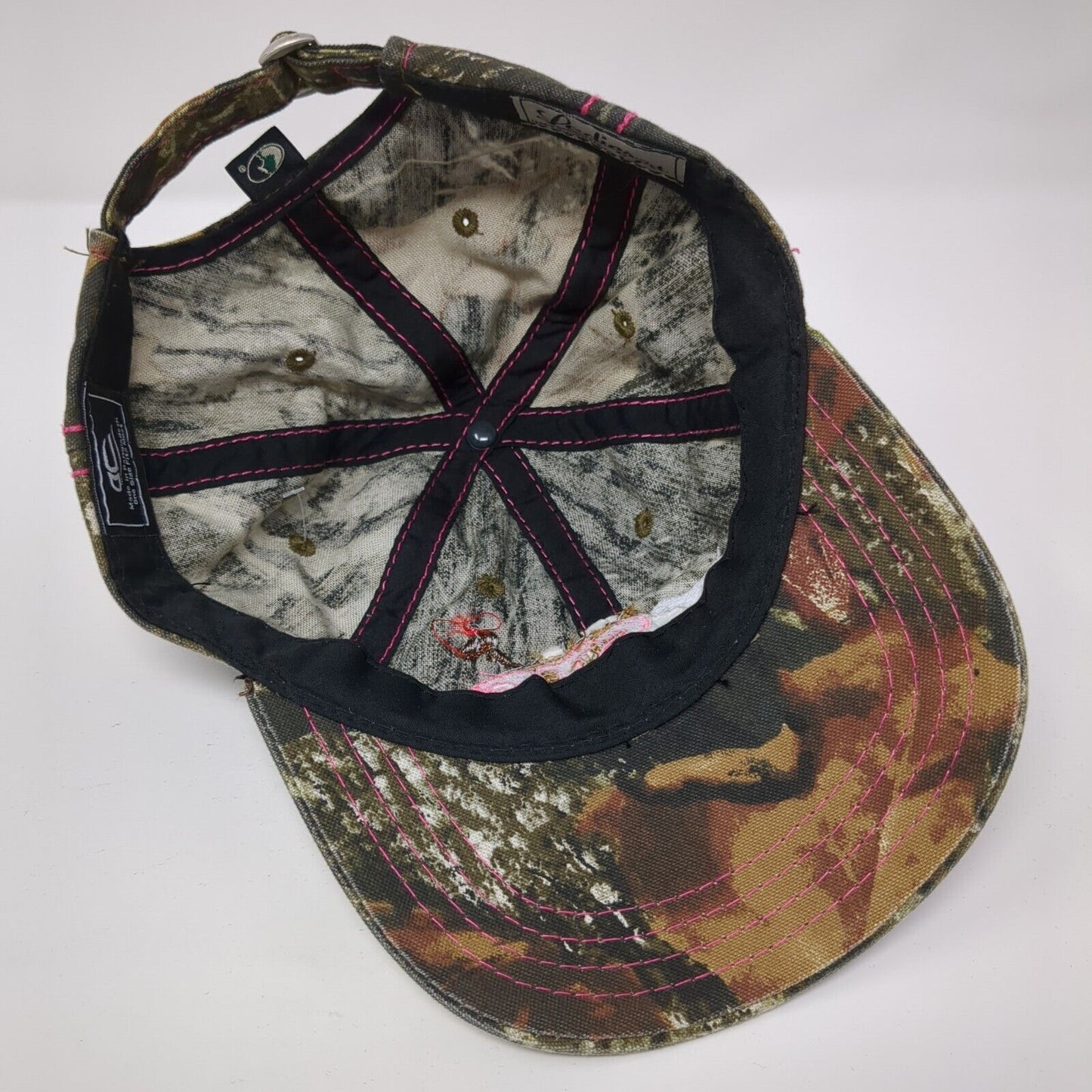 STG Kennels Womens Slideback Hat Camouflage OS Adjustable Ladies Fit Outdoor Cap