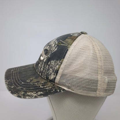 Costa Del Mar Strapback Trucker Hat Multicolor One Size Camo Mesh Back