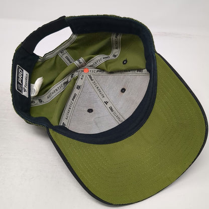 New Jersey Devils NHL Fanatics Cap Black Green One Size Salute to Service Camo