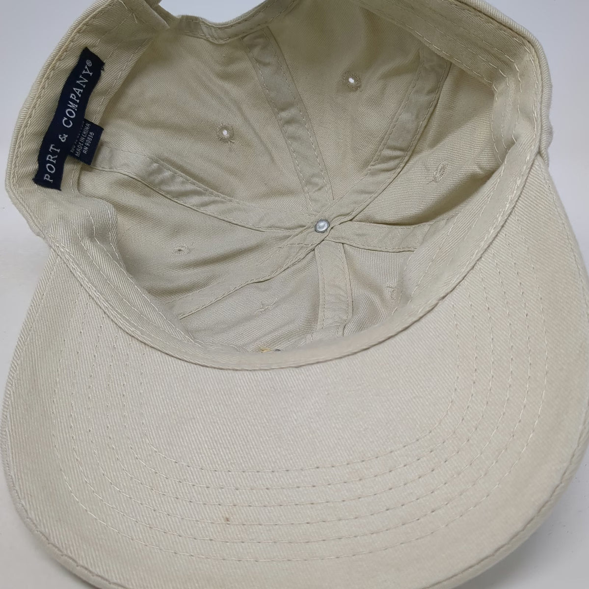 Port & Company Baseball Cap Beige One Size Xtreme Fuel Treatment Adjustable Hat