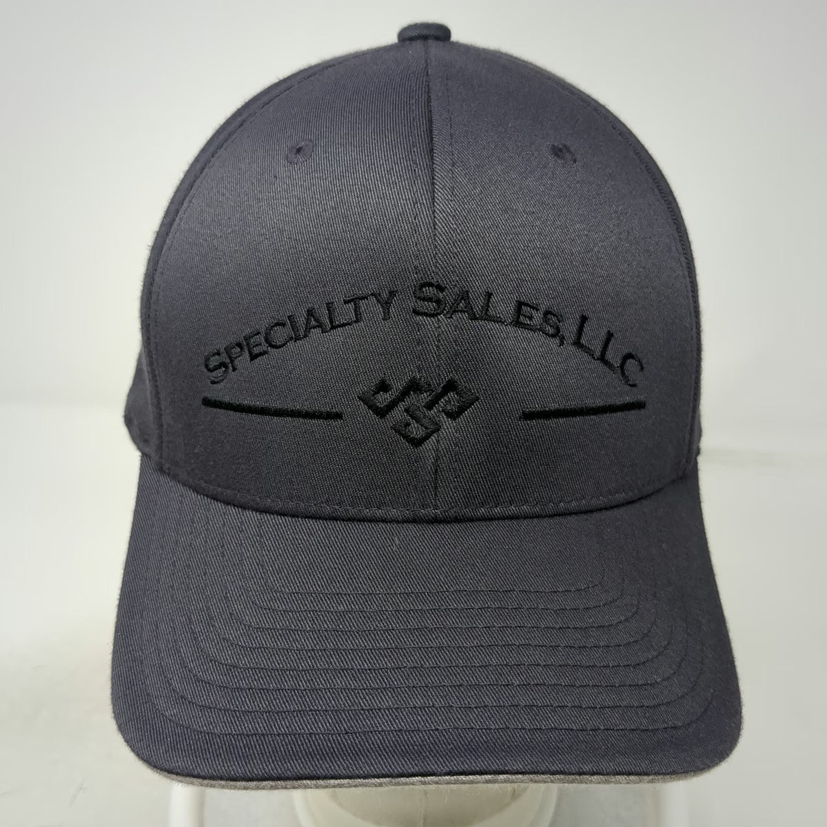 WearGuard Baseball Cap Gray L Flexfit Specialty Sales LLC Logo Curved Brim Hat