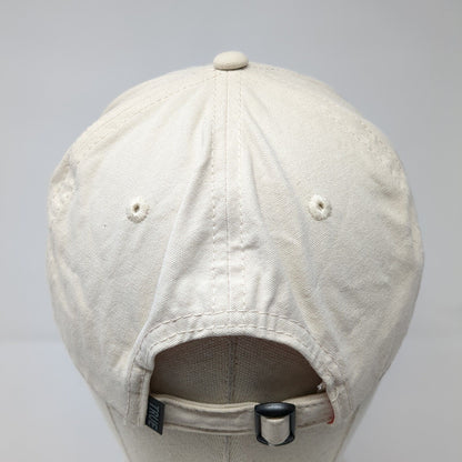 Rose Logo Patch Slideback Hat Tan One Size Adjustable True 6 Panel