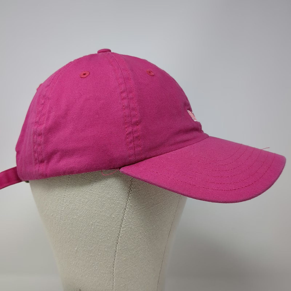 Vineyard Vines Baseball Cap Pink One Size Whale Logo Adjustable Slideback Hat